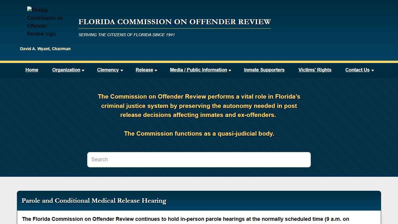 Florida Commission on Offender Review